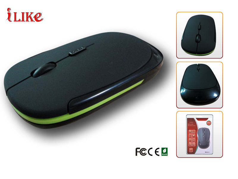 Black Wireless Mouse